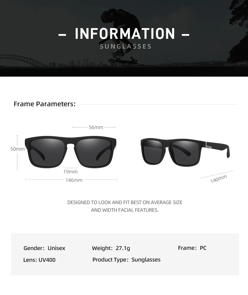 ColorWave Polarized Sunglasses Collection